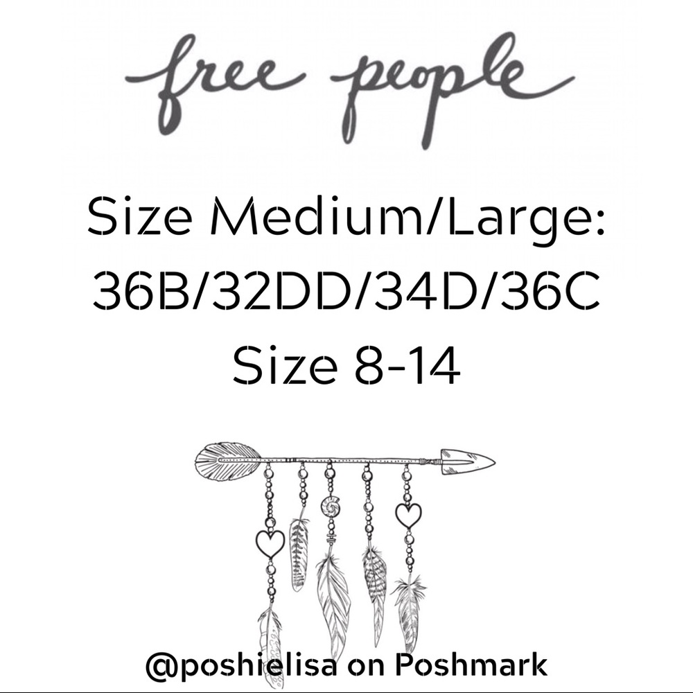 Free People Size M/L ⬇️➡️ - Picture 1 of 1